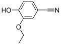 3-ETHOXY-4-HYDROXYBENZONITRILE Struktur