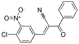 3-(4-CHLORO-3-NITROPHENYL)-2-(PHENYLCARBONYL)PROP-2-ENENITRILE Struktur