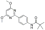 N-[4-(4,6-DIMETHOXYPYRIMIDIN-2-YL)PHENYL]-2,2-DIMETHYLPROPANAMIDE|