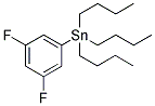 3,5-DIFLUORO-(TRI-N-BUTYLSTANNYL)BENZENE Struktur