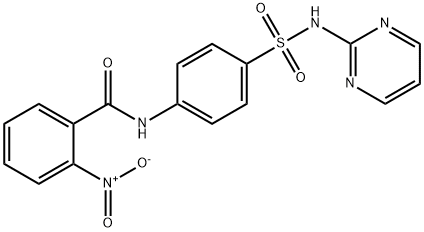 (2-NITROPHENYL)-N-(4-((PYRIMIDIN-2-YLAMINO)SULFONYL)PHENYL)FORMAMIDE Struktur