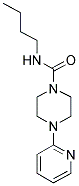 N-BUTYL(4-(2-PYRIDYL)PIPERAZINYL)FORMAMIDE Struktur