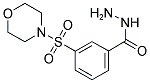 3-(MORPHOLINE-4-SULFONYL)-BENZOIC ACID HYDRAZIDE Struktur