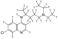 CHLOROQUINE-[3H(G)] Struktur