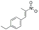 1-(4-ETHYLPHENYL)-2-NITROPROPENE Struktur