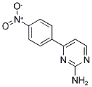 4-(4-NITROPHENYL)-2-PYRIMIDINAMINE Struktur