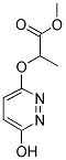 2-(6-HYDROXY-PYRIDAZIN-3-YLOXY)-PROPIONIC ACID METHYL ESTER Struktur