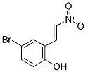 1-(5-BROMO-2-HYDROXYPHENYL)-2-NITROETHENE Struktur