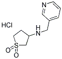 N-(1,1-DIOXIDOTETRAHYDROTHIEN-3-YL)-N-(PYRIDIN-3-YLMETHYL)AMINE HYDROCHLORIDE Struktur