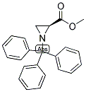 METHYL (S)-(-)-1-TRITYL-2-AZIRIDINECARBOXYLATE Struktur