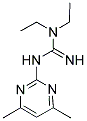 N'-(4,6-DIMETHYLPYRIMIDIN-2-YL)-N,N-DIETHYLGUANIDINE Struktur