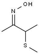 3-(METHYLTHIO)BUTAN-2-ONE OXIME Struktur