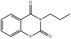 3-PROPYL-2H-1,3-BENZOTHIAZINE-2,4(3H)-DIONE Struktur