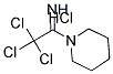 2,2,2-TRICHLORO-1-PIPERIDIN-1-YLETHANIMINE HYDROCHLORIDE Struktur