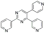 2,4-DI(PYRIDIN-3-YL)-5-(PYRIDIN-4-YL)PYRIMIDINE Struktur