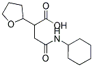 N-CYCLOHEXYL-2-(TETRAHYDRO-FURAN-2-YL)-SUCCINAMIC ACID Struktur