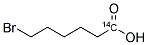 6-BROMOHEXANOIC ACID, [1-14C]- Struktur