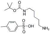 MONO-T-BUTOXYCARBONYL 1,5-DIAMINOPENTANE TOLUENESULFONIC ACID SALT Struktur