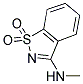 N-METHYL-1,2-BENZISOTHIAZOL-3-AMINE 1,1-DIOXIDE Struktur