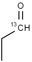 PROPIONALDEHYDE-1-13C Struktur