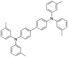 N,N',N'',N'''-TETRAKIS(3-METHYLPHENYL)-BENZIDINE Struktur