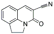 1,2-DIHYDRO-4-OXO-PYRROLO[3,2,1-IJ]QUINOLINE-5-CARBONITRILE Struktur