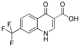 4-OXO-7-(TRIFLUOROMETHYL)-1,4-DIHYDRO-3-QUINOLINECARBOXYLIC ACID Struktur