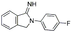 2-(4-FLUORO-PHENYL)-2,3-DIHYDRO-ISOINDOL-1-YLIDENEAMINE Struktur