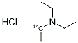 TRIETHYLAMINE HYDROCHLORIDE, [ETHYL-1-14C] Struktur