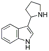 3-(2-PYRROLIDINYL)-1H-INDOLE Struktur