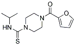 2-FURYL 4-(((METHYLETHYL)AMINO)THIOXOMETHYL)PIPERAZINYL KETONE Struktur