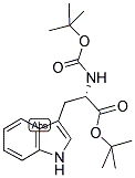 BOC-L-TRYPTOPHAN T-BUTYL ESTER Struktur