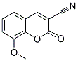 3-CYANO-8-METHOXYCOUMARIN Struktur