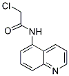 2-CHLORO-N-QUINOLIN-5-YLACETAMIDE Struktur