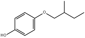 4-(2-METHYLBUTOXY)BENZENOL Struktur