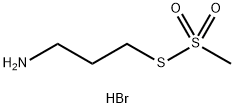 3-AMINOPROPYL METHANETHIOSULFONATE, HYDROBROMIDE Struktur