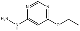 4-ETHOXY-6-HYDRAZINOPYRIMIDINE Struktur