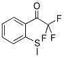 2'-THIOMETHYL-2,2,2-TRIFLUOROACETOPHENONE Struktur