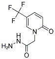 2-[2-OXO-5-(TRIFLUOROMETHYL)PYRIDIN-1(2H)-YL]ACETOHYDRAZIDE Struktur