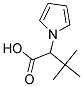 3,3-DIMETHYL-2-(1H-PYRROL-1-YL)BUTANOIC ACID Struktur