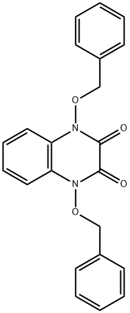 1,4-BIS(BENZYLOXY)-1,4-DIHYDROQUINOXALINE-2,3-DIONE Struktur