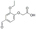 (2-ETHOXY-4-FORMYLPHENOXY)ACETIC ACID Struktur