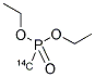 DIETHYL METHYLPHOSPHONATE, [METHYL-14C] Struktur