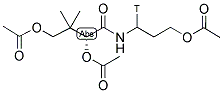 PANTOTHENYL TRIACETATE, [3H] Struktur