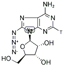 8-AZIDOADENOSINE, [2-3H]- Struktur