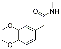 2-(3,4-DIMETHOXYPHENYL)-N-METHYLACETAMIDE Struktur