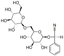 PHENYL-[3,4,5-TRIHYDROXY-6-(3,4,5-TRIHYDROXY-6-HYDROXYMETHYL-TETRAHYDRO-PYRAN-2-YLOXYMETHYL)-TETRAHYDRO-PYRAN-2-YLOXY]-ACETONITRILE Struktur