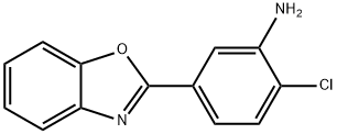 5-BENZOOXAZOL-2-YL-2-CHLORO-PHENYLAMINE Struktur