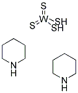 PIPERIDINE TETRATHIOTUNGSTATE Struktur