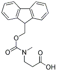 FMOC-BETA-MEALA-OH Struktur